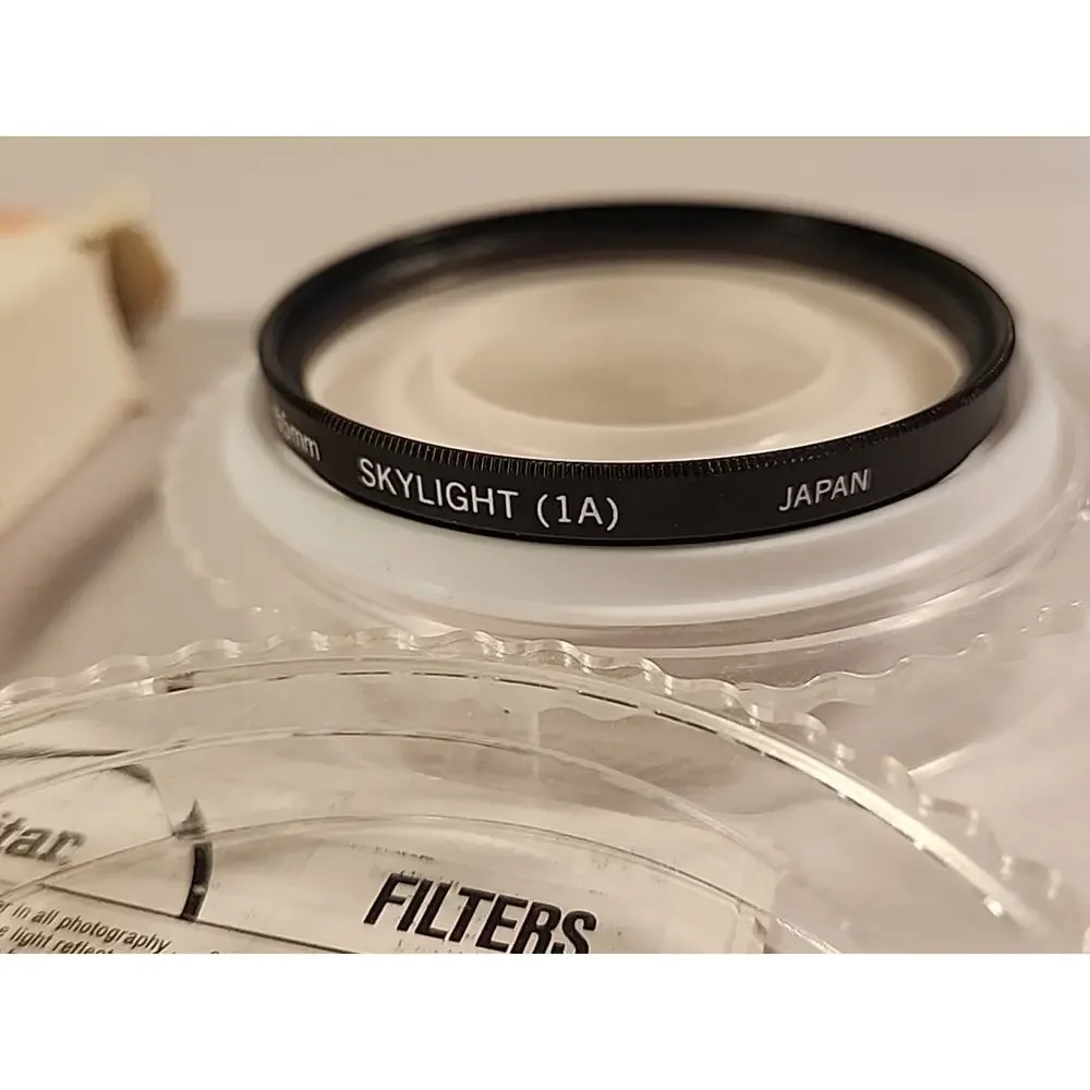 Vivitar Skylight (1A) 55 mm Lens Filter Made in Japan - NEW Old Stock. P8